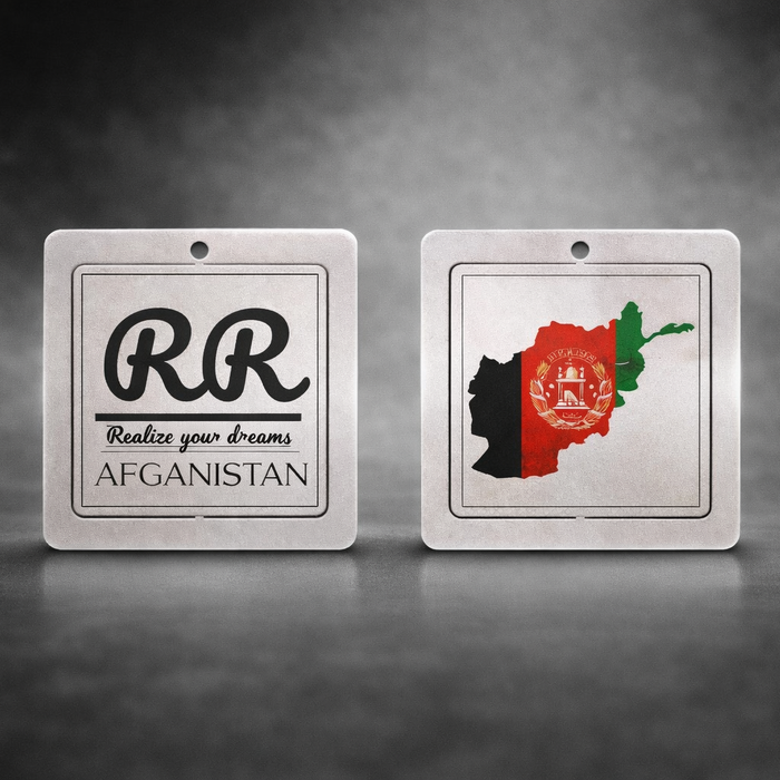 Afghanistan Flagge Duftanhänger