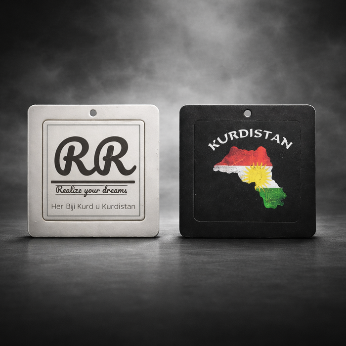 Kurdische flagge Duftanhänger