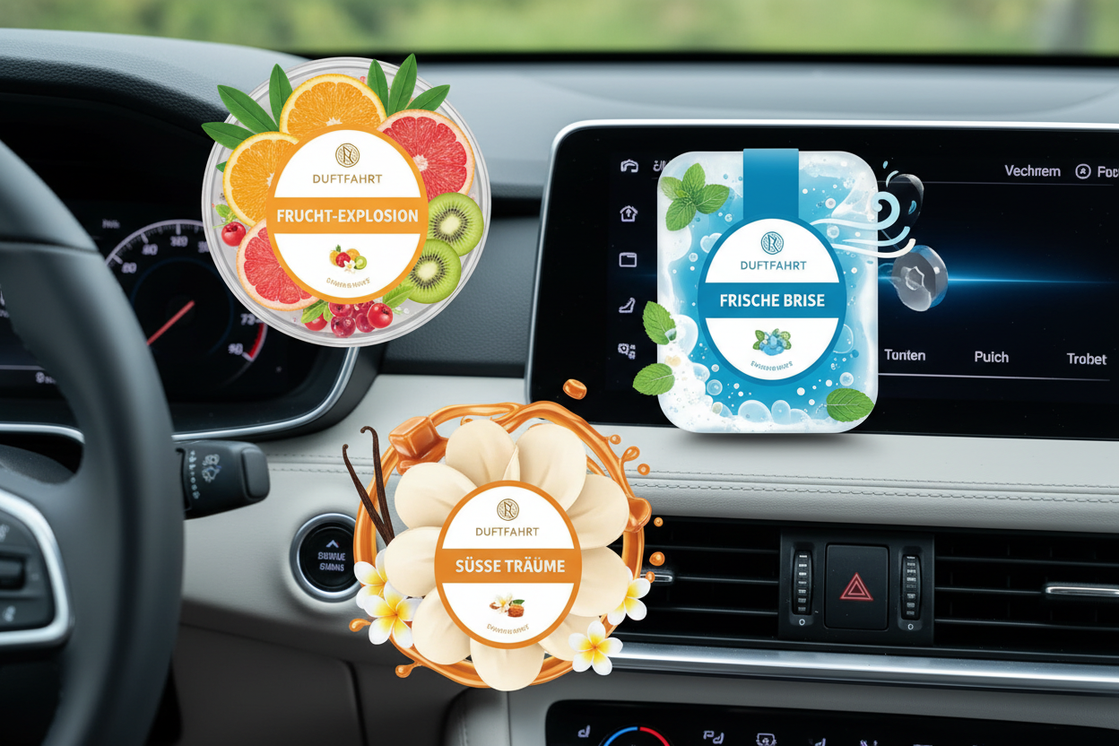 Fruchtig, süß oder frisch? Welcher Autoduft passt zu dir?